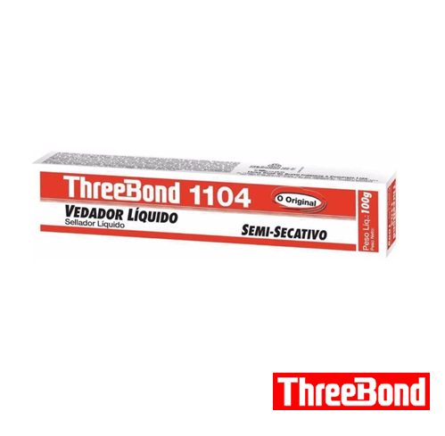 Tb Vedador Semi-Secativo 1104 100G Three Bond - Veda Junta/Rosca