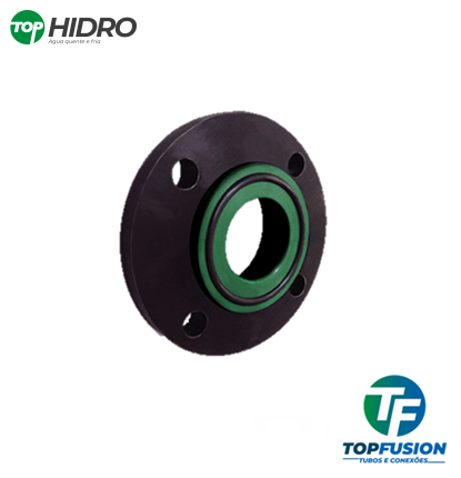 TopFusion PPR Flange Aco Padrão Ansi  (4 furos) 150 lbs Dn 75 [2.1/2"]