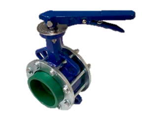 TopFusion PPR Valvula Borboleta Ansi 16.5 Dn 75