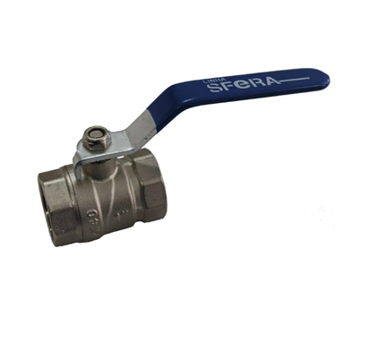Valvula Esfera 150 Lbs Alavanca Azul Dn 1/2