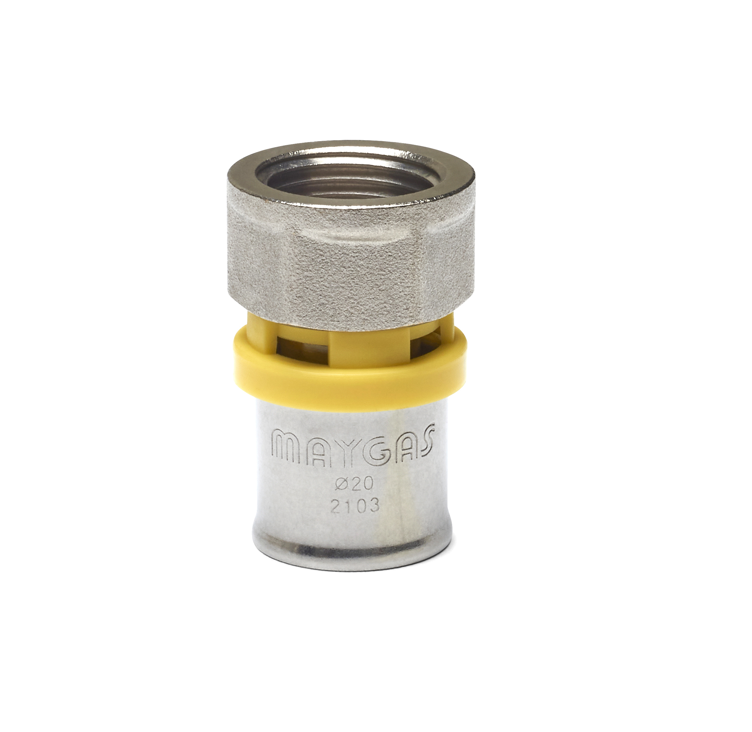 Prensar Gas Conector Rosca Femea Fixa Dn 32x3/4"