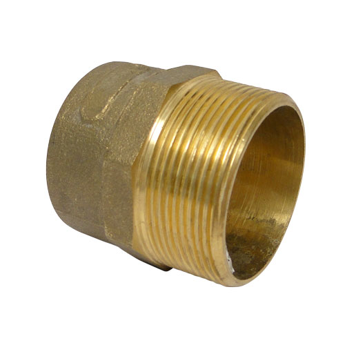 Rcts Conector Rosca Macho Liga de Cobre Sem Anel de Solda - 54 x 2.1/2